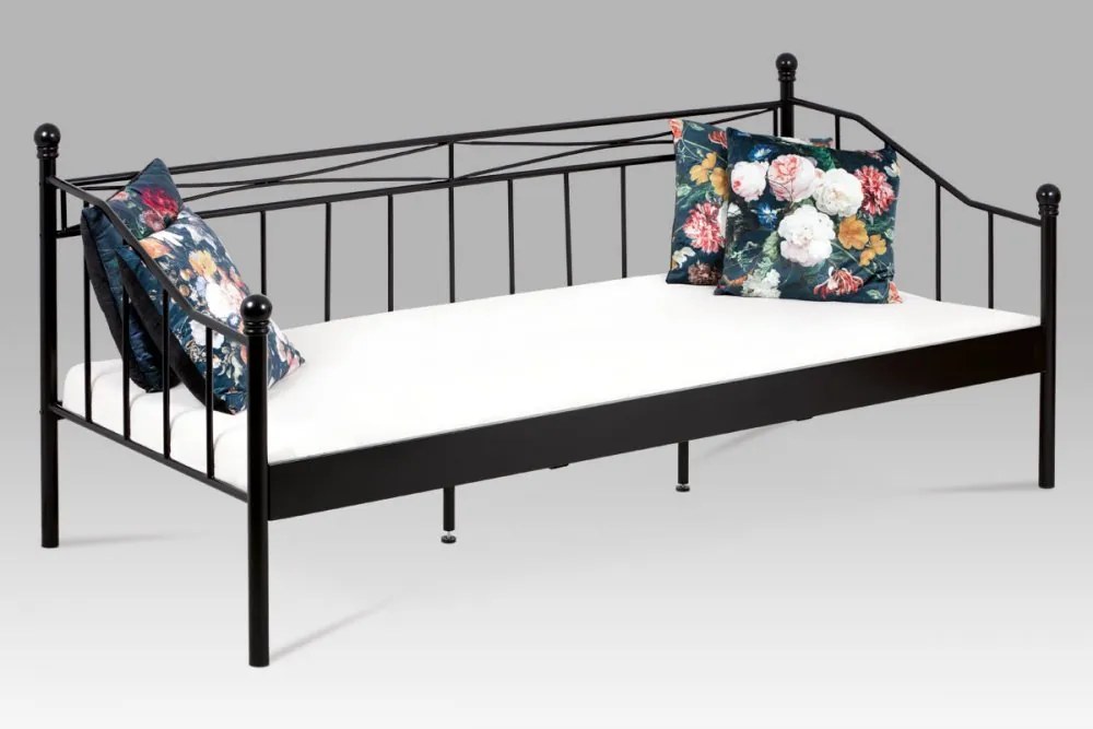 Posteľ 90x200cm BED-1905 BK čierna Autronic