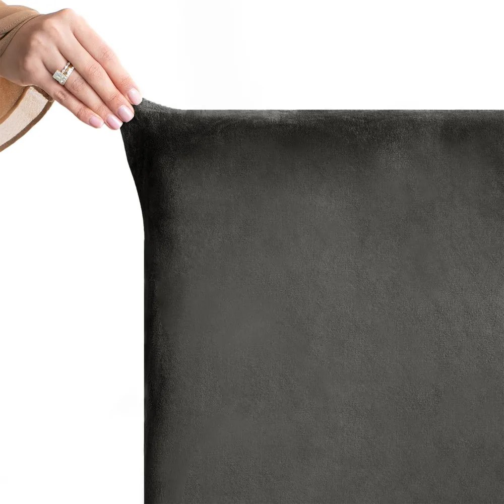 Sivé napínacie poťahy v súprave 4 ks na stoličku 48 cm Sento – Restilo