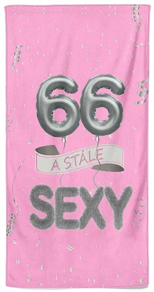 Osuška Stále sexy – ružová (vek: 66)