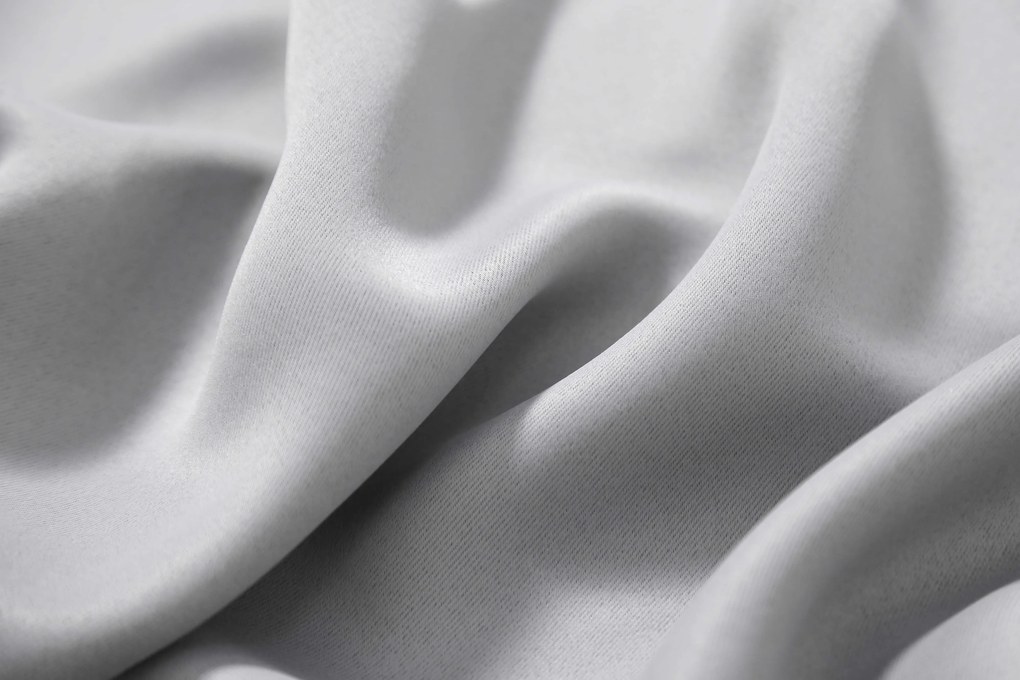 Záves OXFORD LIGHT 140x250 cm, svetlosivý Zavesenie: Riasiaca páska