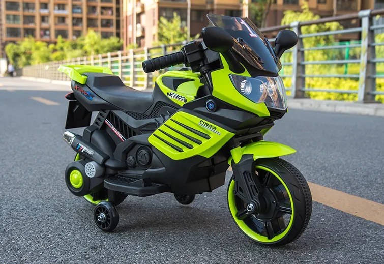 Elektrická motorka Motocykel K1500 Emulation zelené