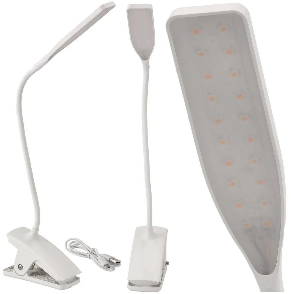 BERGE Pripínacia LED stolná lampa MIELNO