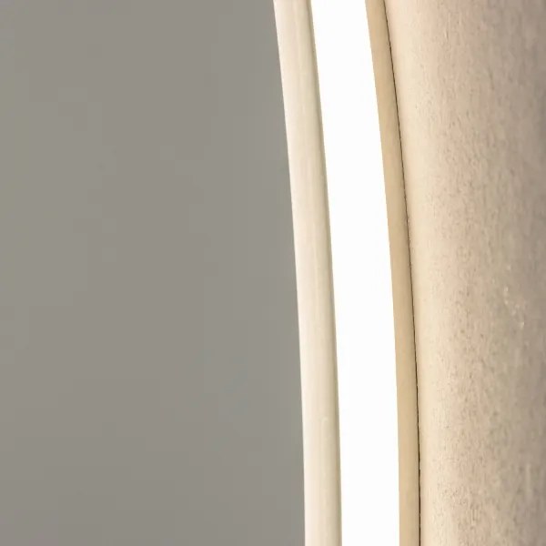 BRILAGI - LED kúpeľňové zrkadlo BERNATE, LED/19W/230V, priemer 60 cm, IP44, CRI 90, stmievateľné + CCT