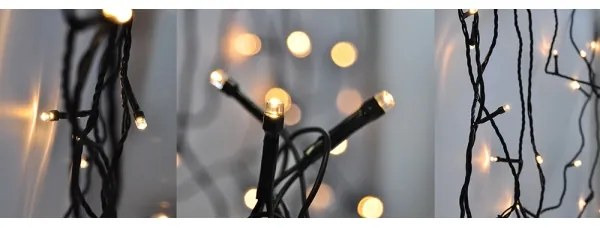 Brilagi - LED Vianočná vonkajšia reťaz 500xLED/8 funkcií 55m IP44 teplá biela