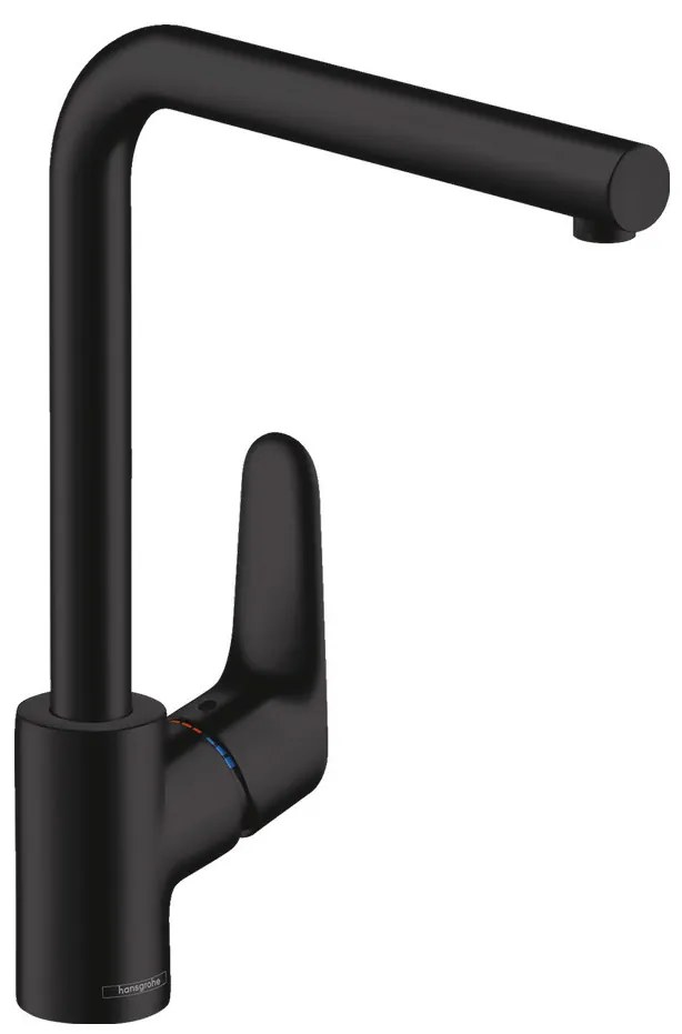 Hansgrohe Focus M41, drezová batéria, čierna matná, HAN-31817670