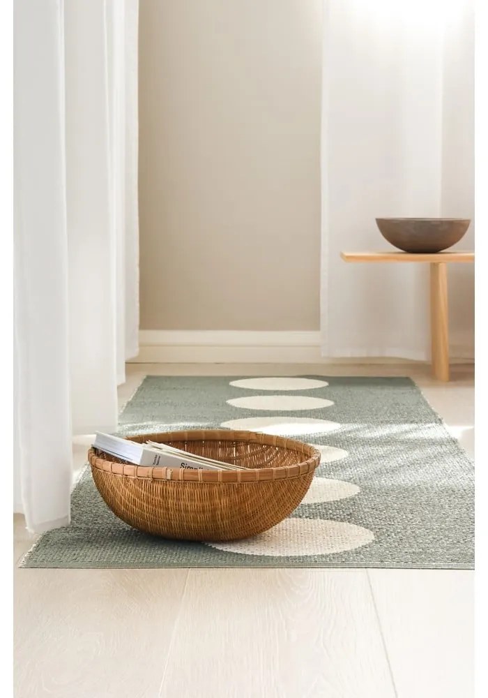 Zelený vnútorný a vonkajší behúň 70x300 cm Vera Army – Pappelina