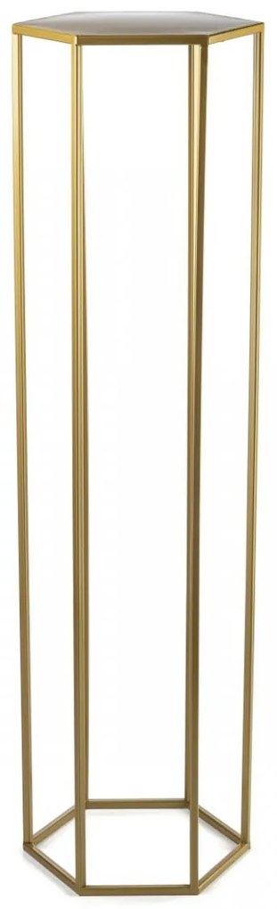 Stojan na kvety LOFTSTYLE I 100 cm zlatý