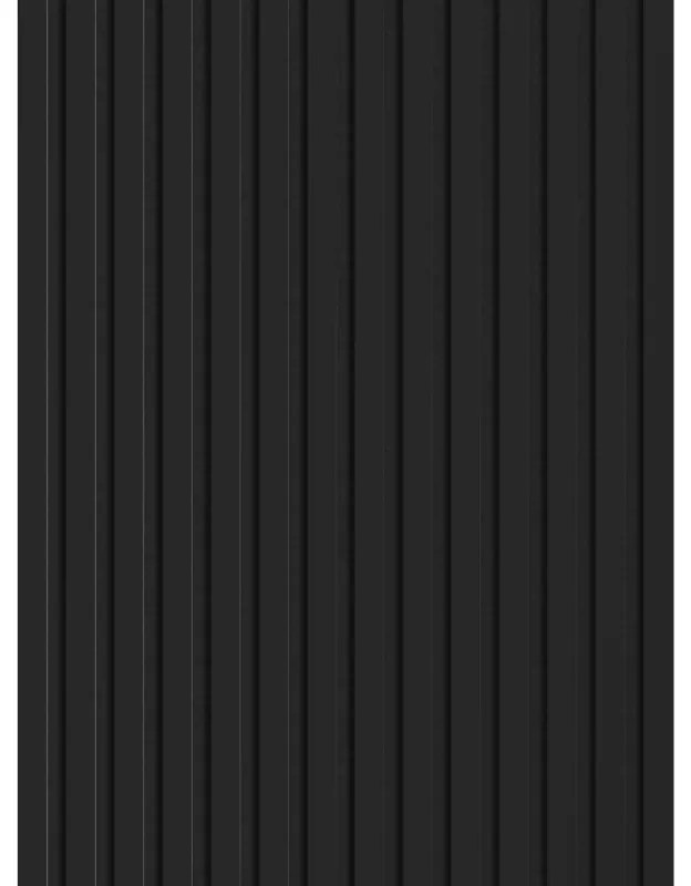 Mexen Lam-F, akustické stenové lamely 275 × 31,5 cm, filc 6 mm, čierna lesklá, S105-275317-2812-055