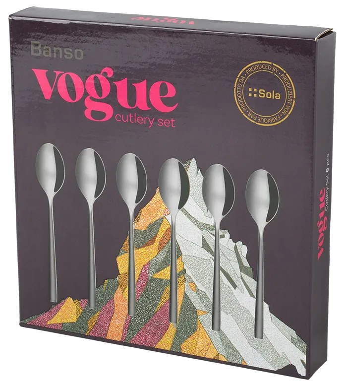 Mokka lyžička set 6 ks – Vogue CR Banso - 120641