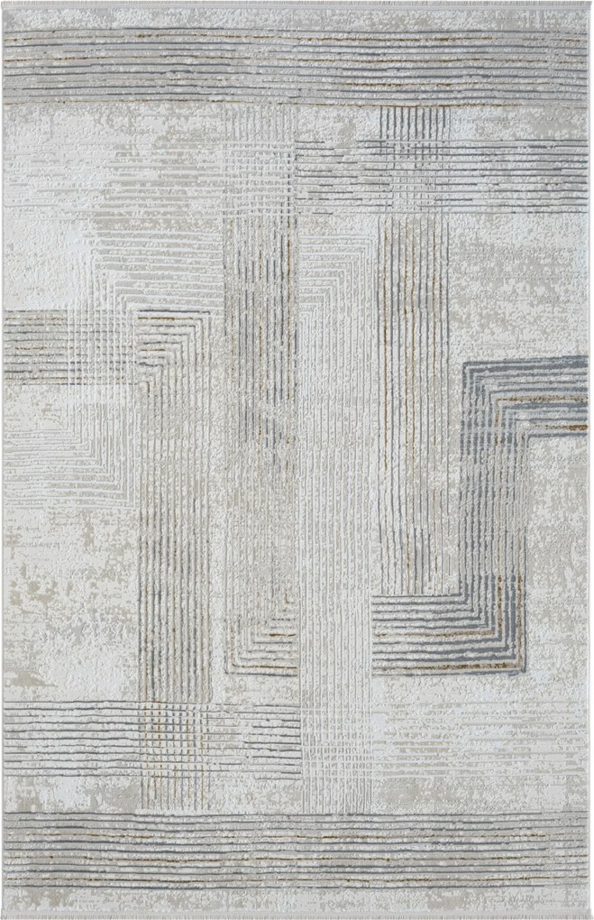 My Flair, Kusový koberec My Way creme, 80x150, šedá, chodba / predsieň