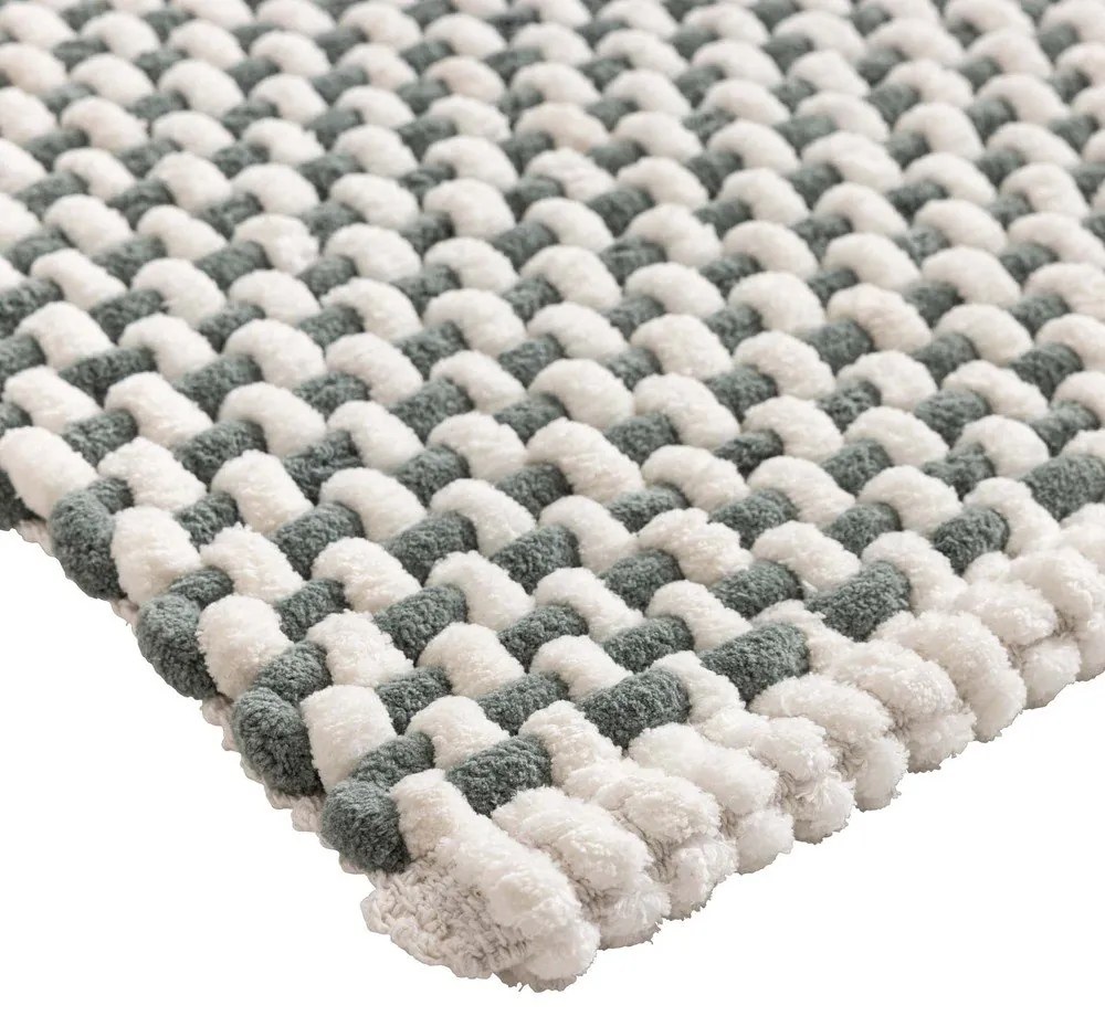 Zelená kúpeľňová predložka 50x80 cm Rafael – douceur d'intérieur