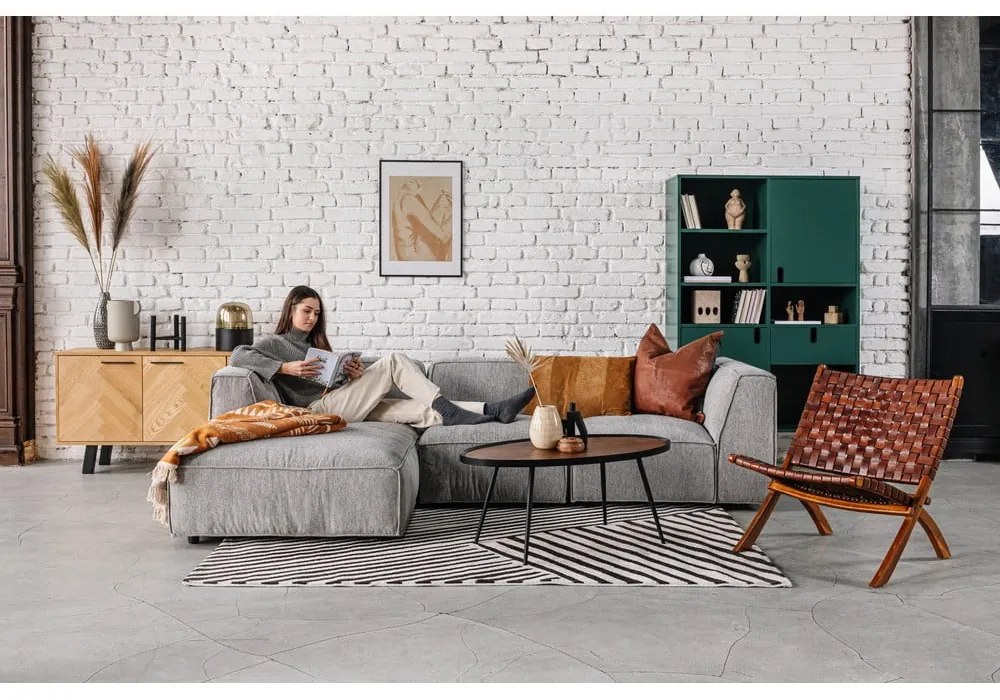 Svetlosivý stredový modul pohovky Bonami Selection Fairfield