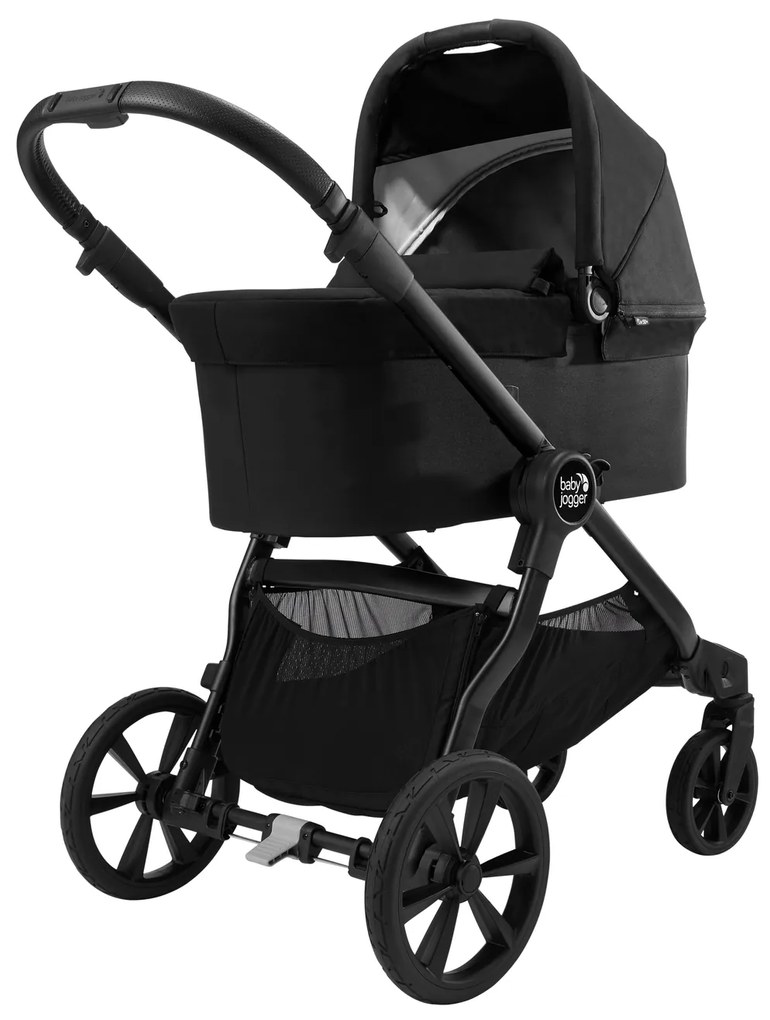 Baby Jogger BabyJogger Vanička DELUXE CITY na SUMMIT X3/CITY SELECT 2 - TENCEL - LUNAR BLACK