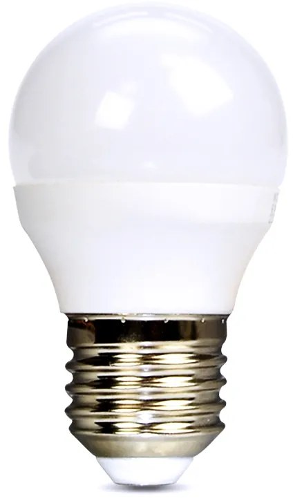 SOLIGHT LED žiarovka miniglobe matná P45 8W, E27, 3000K, 720lm