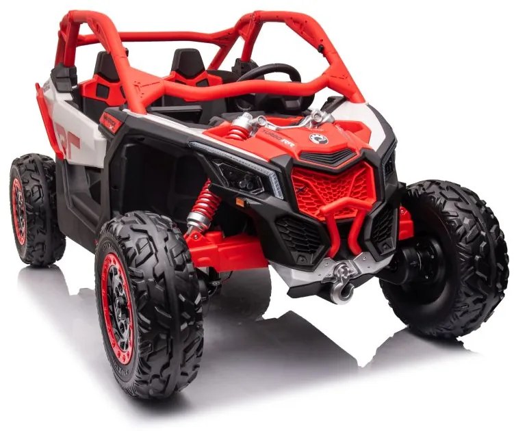 LEAN CARS ELEKTRICKÉ AUTÍČKO Can-am RS DK-CA001 - ČERVENÁ - 2x240W - BATÉRIA - 2x24V7Ah - 2024