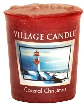 VILLAGE CANDLE Votívna sviečka Village Candle - Coastal Christmas