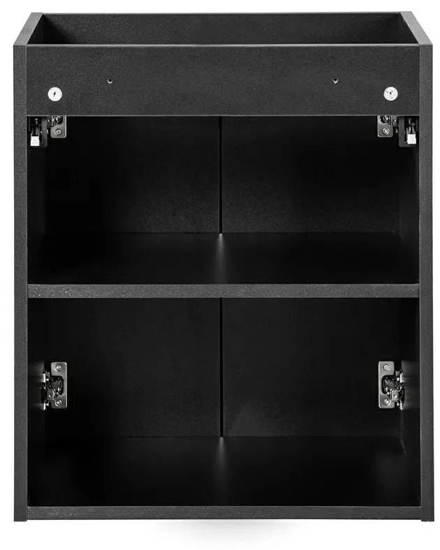 Umývadlová skrinka Nova Black D2 82-50-2D čierna