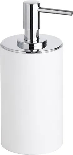 Bemeta Design GAMMA: Dávkovač mydla, 250 ml, na postavenie, okrúhly, biela - 145709324
