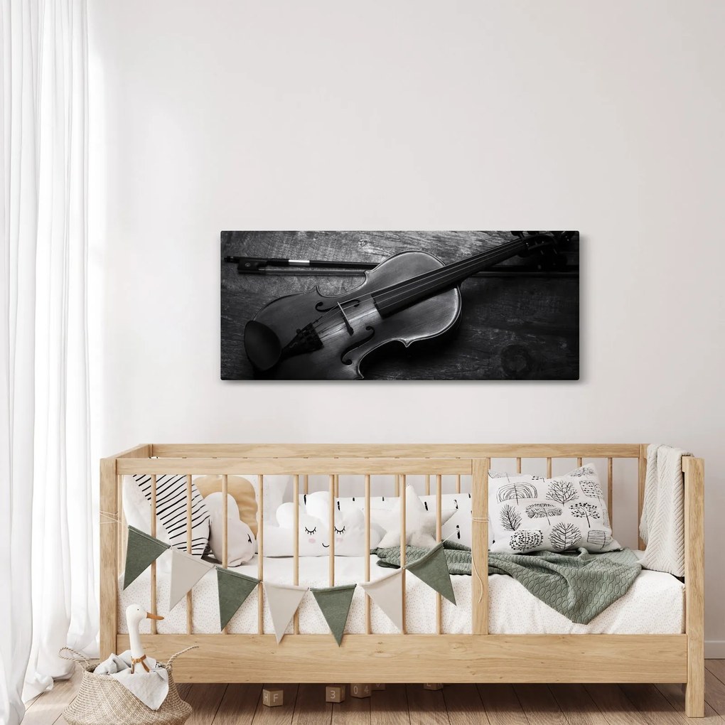 Obraz - Viola (120x50 cm)