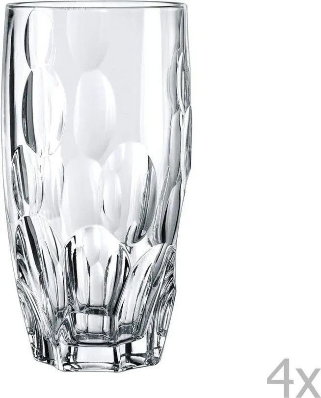 Sada 4 pohárov z krištáľového skla Nachtmann Sphere, 385 ml
