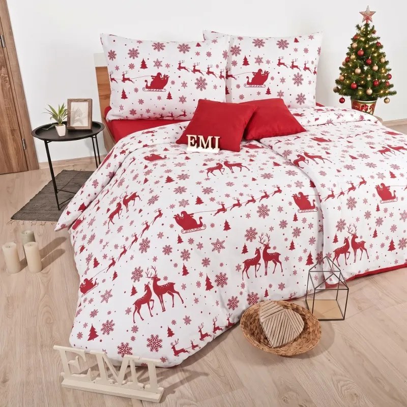 Flanelové obliečky Santa Claus EMI
