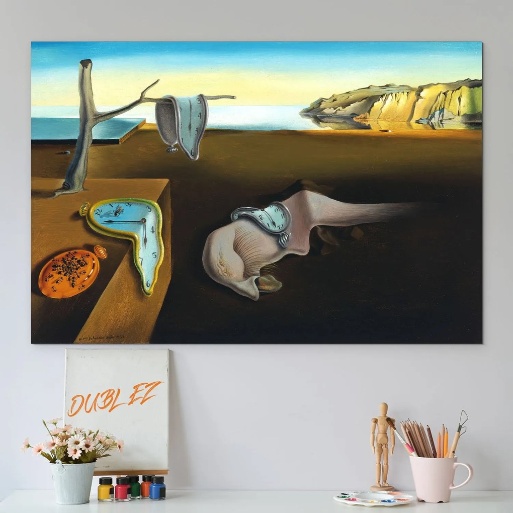 DUBLEZ | Reprodukcia obrazu S. Dalí - Tečúce hodiny