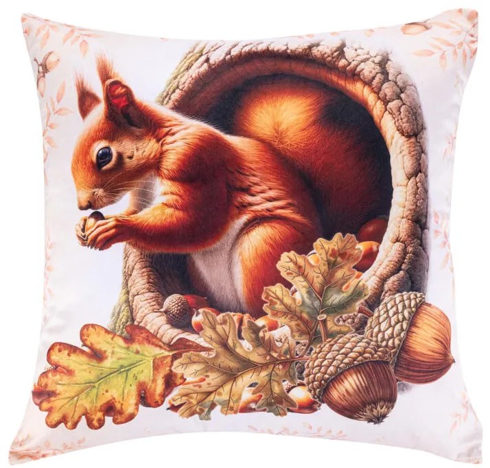 Súprava 3 ks obliečok na vankúšiky LESNÉ ZVIERATKÁ 45 x 45 cm