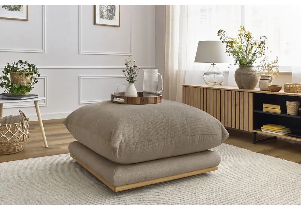 Béžová podnožka Ernest – Bobochic Paris