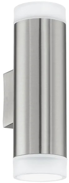 Eglo 92736 - Vonkajšie nástenné svietidlo RIGA-LED GU10/2,5W/230V