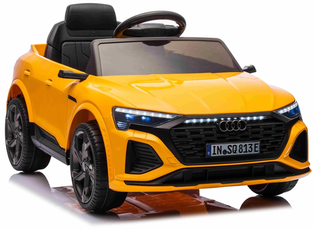Detské elektrické vozidlo Audi SQ8 - žltá