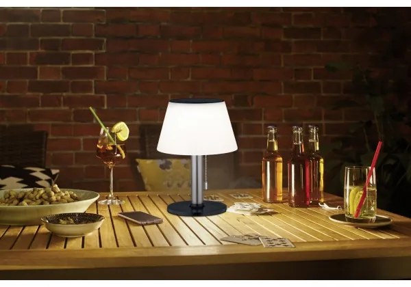 Paulmann 94309 - LED/0,8W IP44 Stmievateľná solárna lampa LILLESOL 3,7V