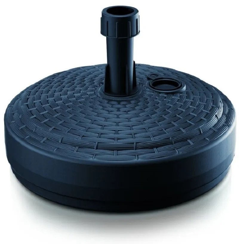 PROSPERPLAST Podstavec pod slnečník okrúhly UMBRELLA antracit 39cm