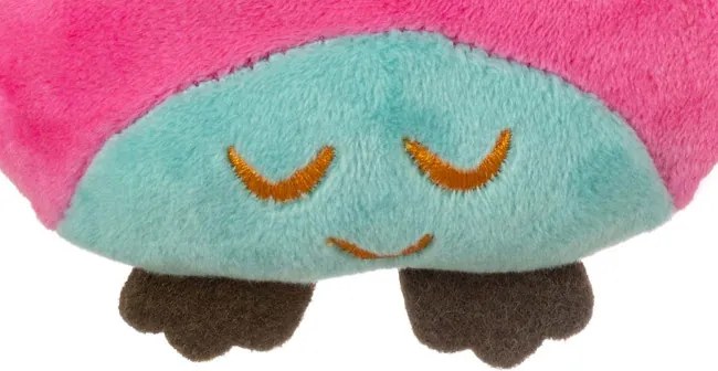 Závesná plyšová hračka Happy owl 2552 ružová