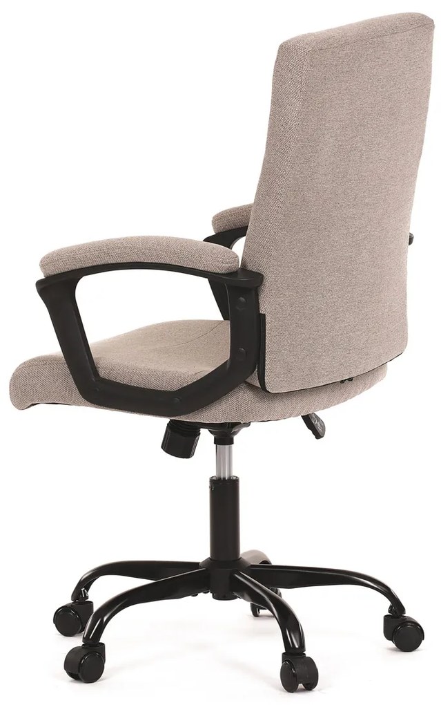 Autronic - Kancelářské křeslo, krémová látka, kovový kříž - KA-Y391 CRM2