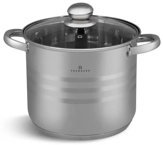 6 kusová sada hrncov MaxiHome- matná sivá