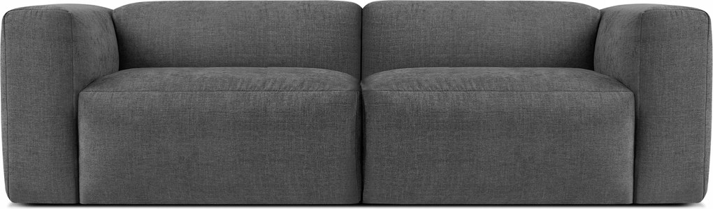 Modulárna dvojmiestna pohovka do obývačky Konsimo Buffo Popolavá