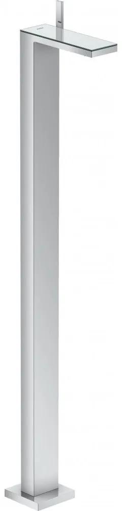 AXOR MyEdition páková umývadlová batéria voľne stojaca na podlahe, s odtokovou súpravou Push-Open, chróm/zrkadlové sklo, 47040000