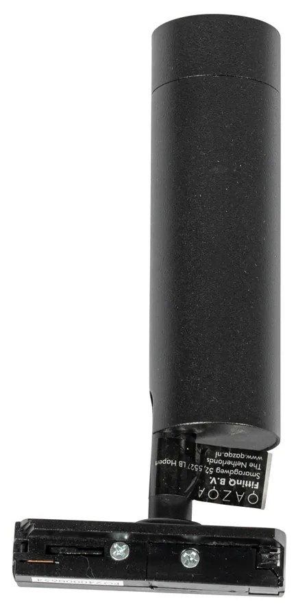 Moderné čierne bodové svetlo pre 1-fázový 35mm koľajnicový systém - Iconic Jeana Luxe