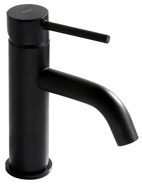 Umývadlová batéria Rea Lungo čierna