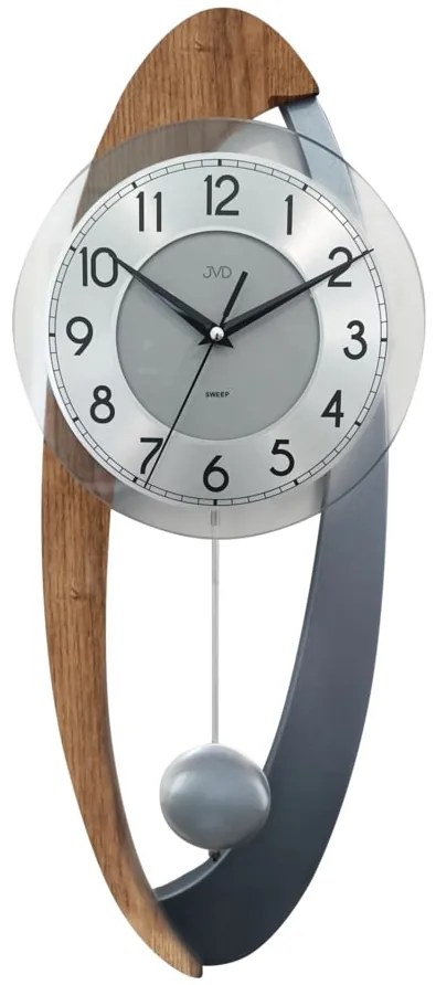 Kyvadlové nástenné hodiny JVD NS11004/78, 59cm