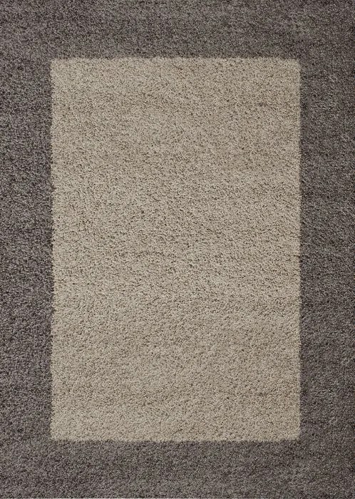 Ayyildiz, Kusový koberec Life Shaggy 1503 taupe, 120x170, hnedá, obývacia izba