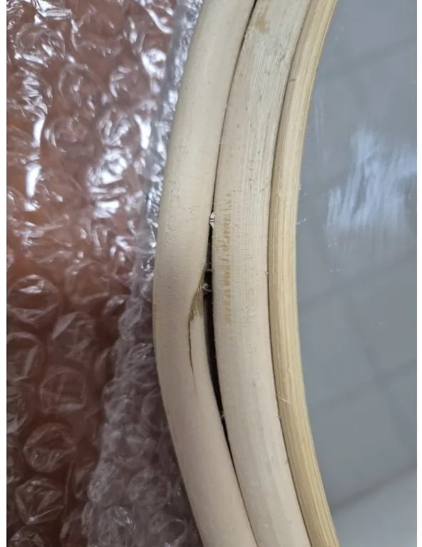 Dekorstudio Okrúhle zrkadlo BOHO 40 cm - 322052 II.akosť
