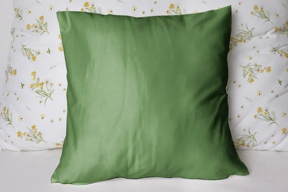 Polášek Jednofarebná obliečka na vankúš Jersey - Orgovánová | 50 x 50 cm