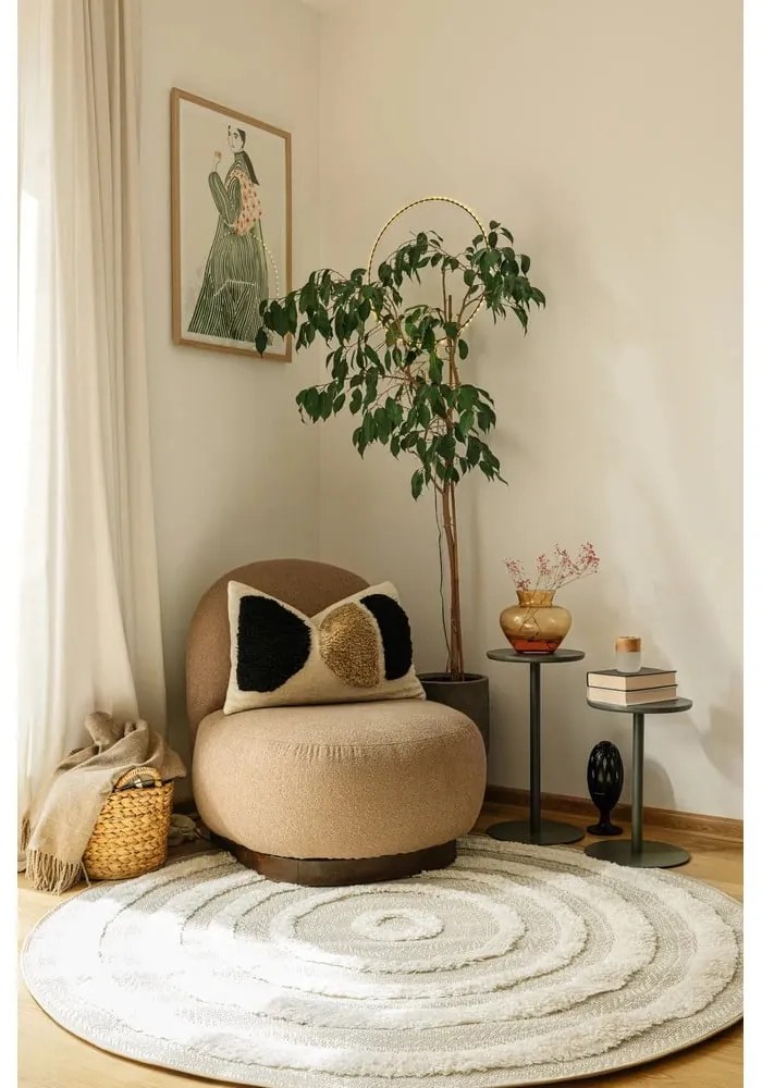 Hnedé kreslo Artie Tina