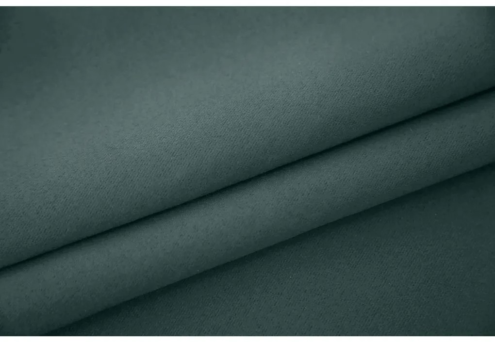 Tyrkysový záves OXFORD 140x250 cm Zavesenie: Kovové krúžky