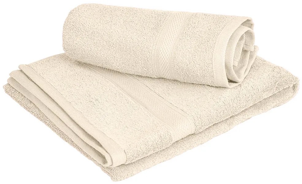 Uterák CLARYSSE ELEGANCE 60x110 cm smotanový, 100% bavlna