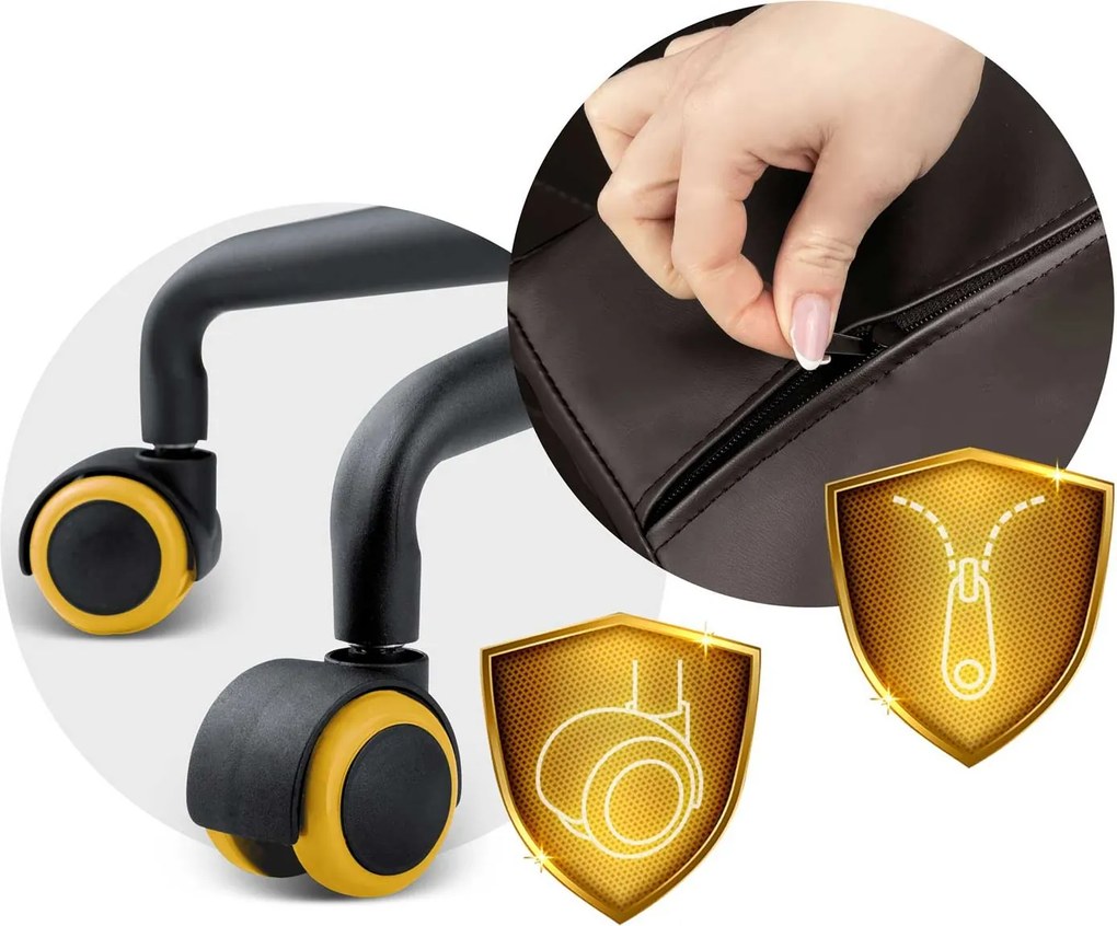 Herná stolička Sofotel Blitzcrank 2592 - žltá