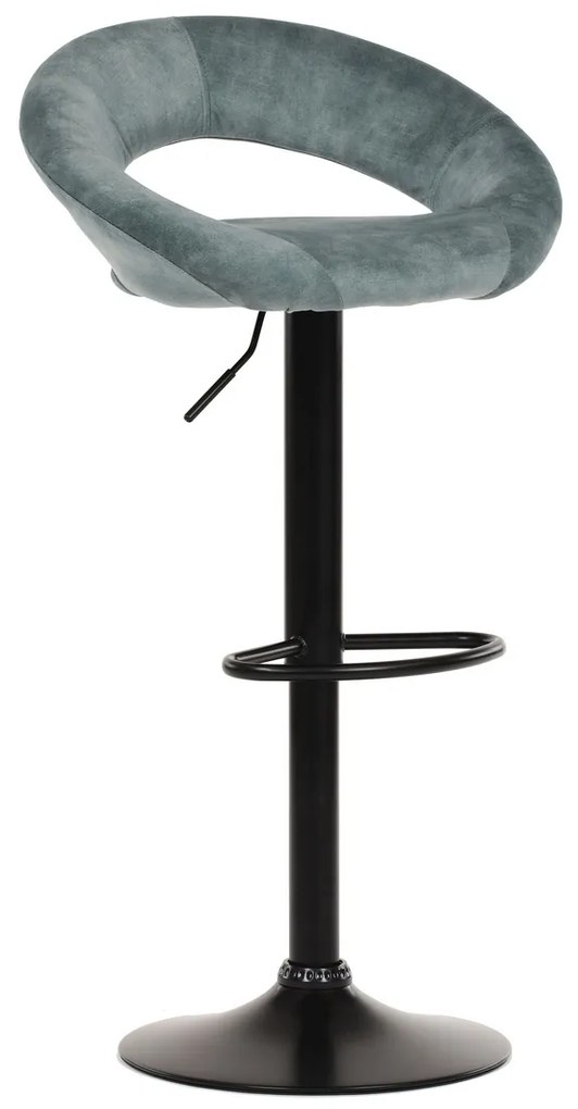 Súprava barových stoličiek AUB-822 BLUE4, 2 ks