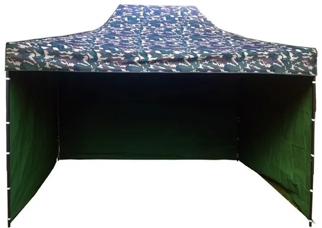 Ekspand Nožnicový stan ŠTANDARD 3x4,5 m MASKÁČOVÝ