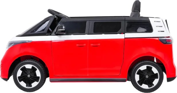 Elektrické autíčko Volkswagen ID BUZZ červené